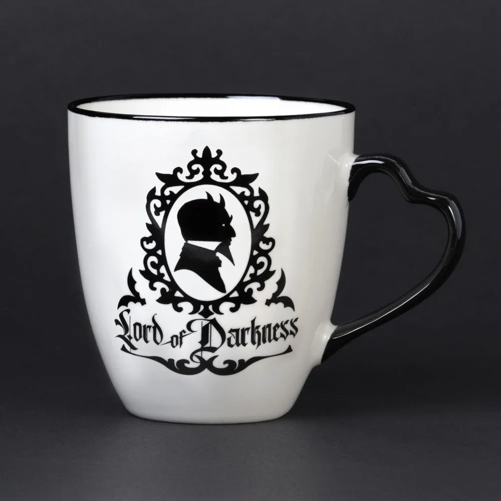 12 oz Ceramic Mug Set - Lord of Darkness & Queen of the Night