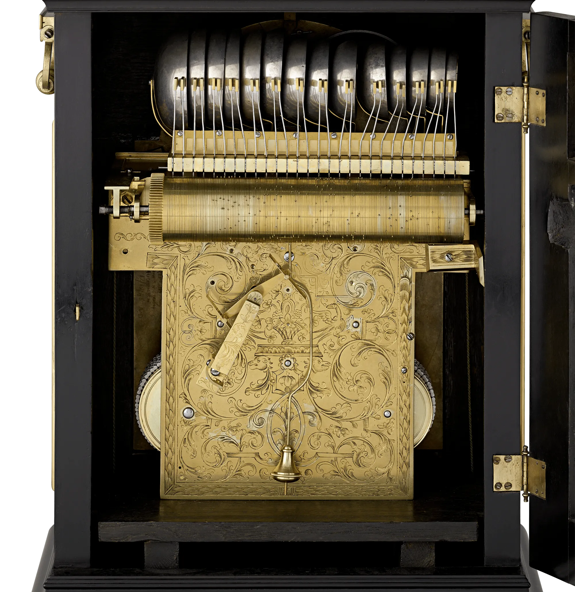 18th-Century Dutch Musical Bracket Clock