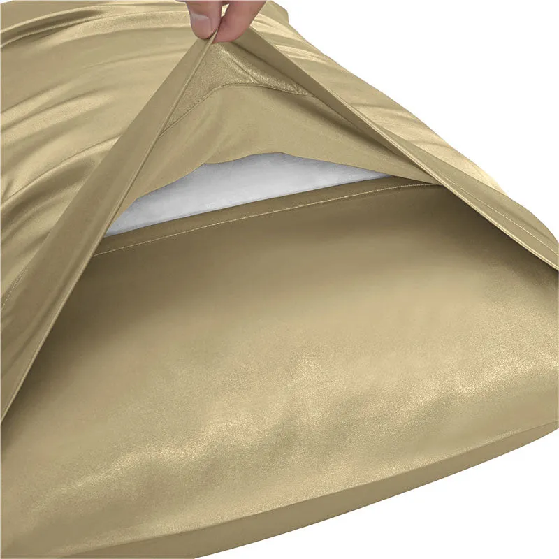 2-Pack of Soft Cooling Satin Pillowcases