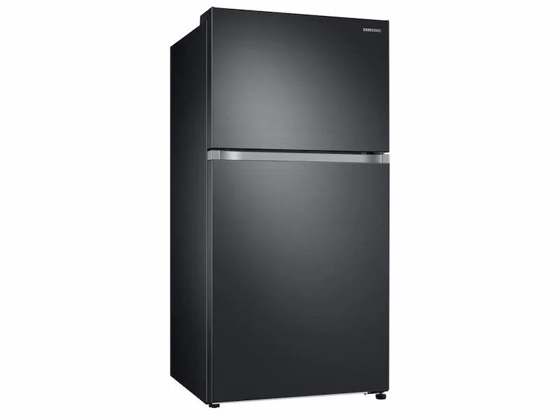 21 cu. ft. Top Freezer Refrigerator with FlexZone™ and Ice Maker in Black Stainless Steel