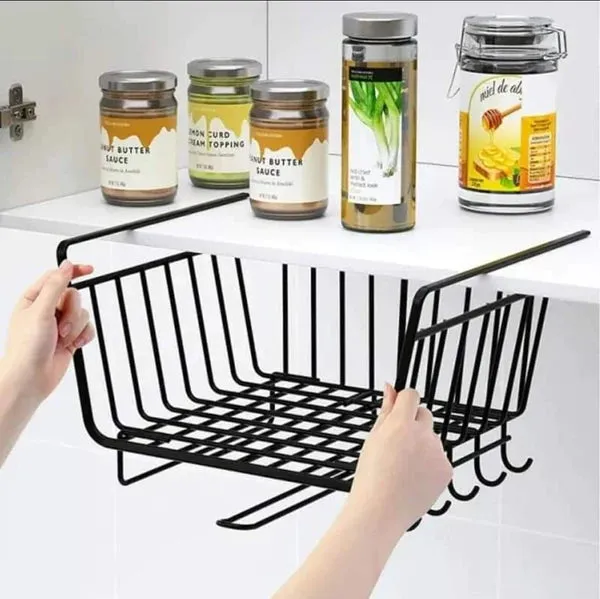 3 in 1 Metallic Under the Shelves Organizers