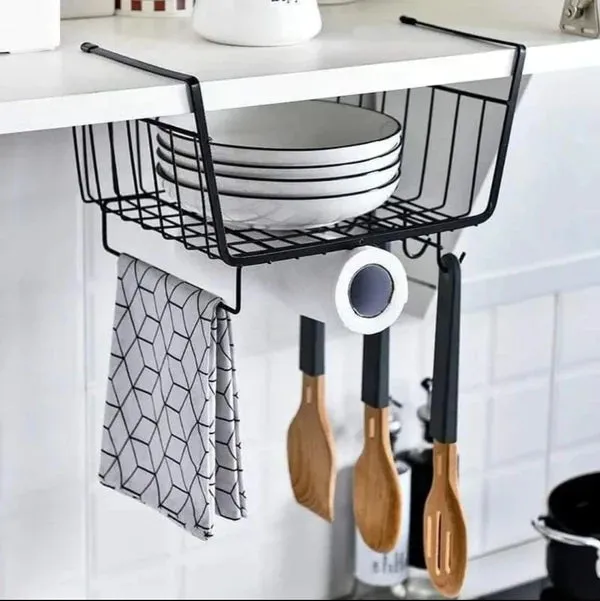 3 in 1 Metallic Under the Shelves Organizers