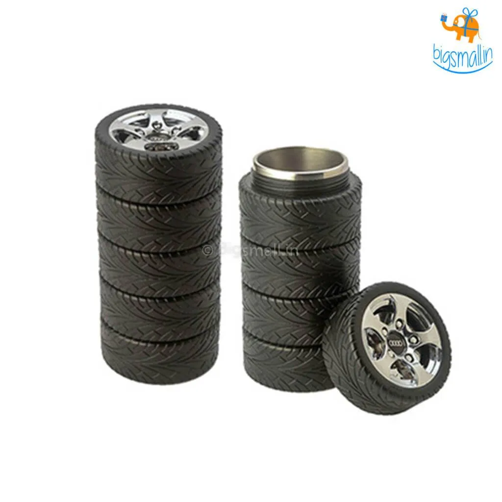 3D Tyre Hot & Cold Flask