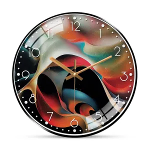 Acrylic texture wall clock