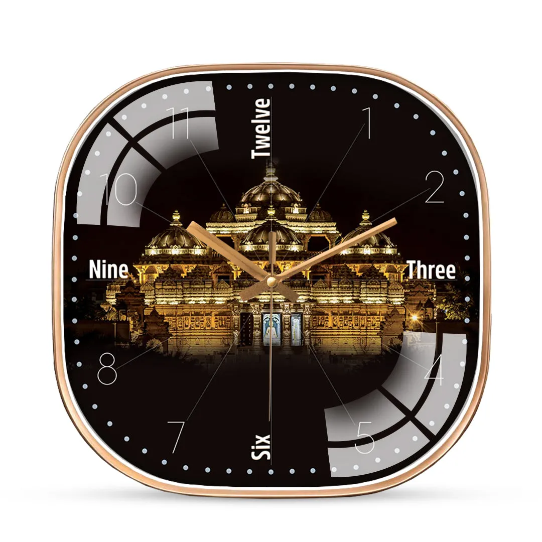 Akshardham swaminarayan wall clock