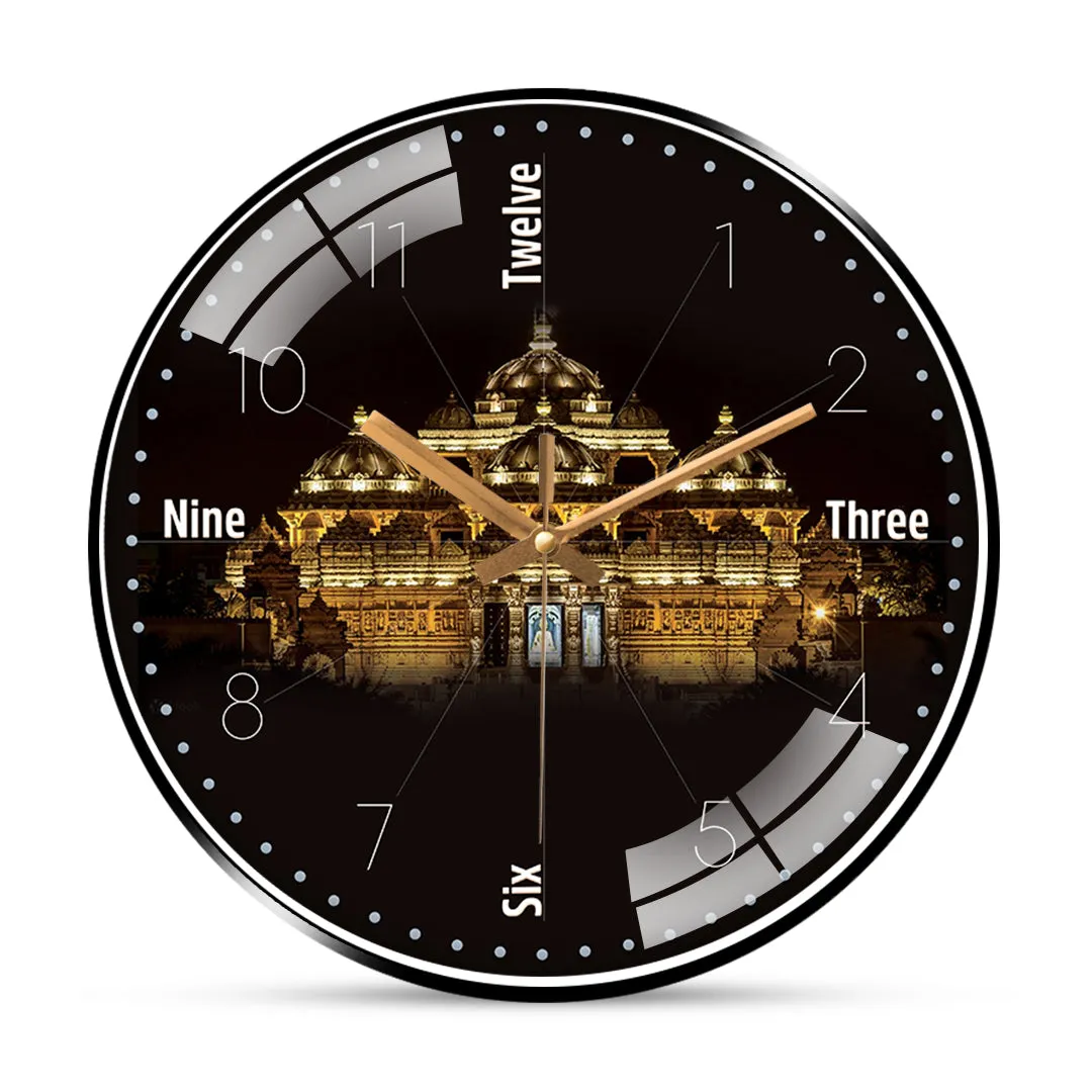 Akshardham swaminarayan wall clock