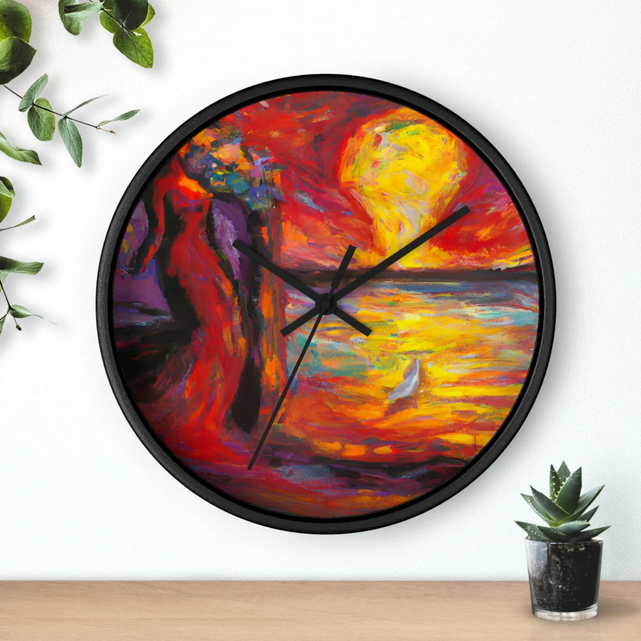 AlfradoDaVinci - Gay Hope Wall Clock