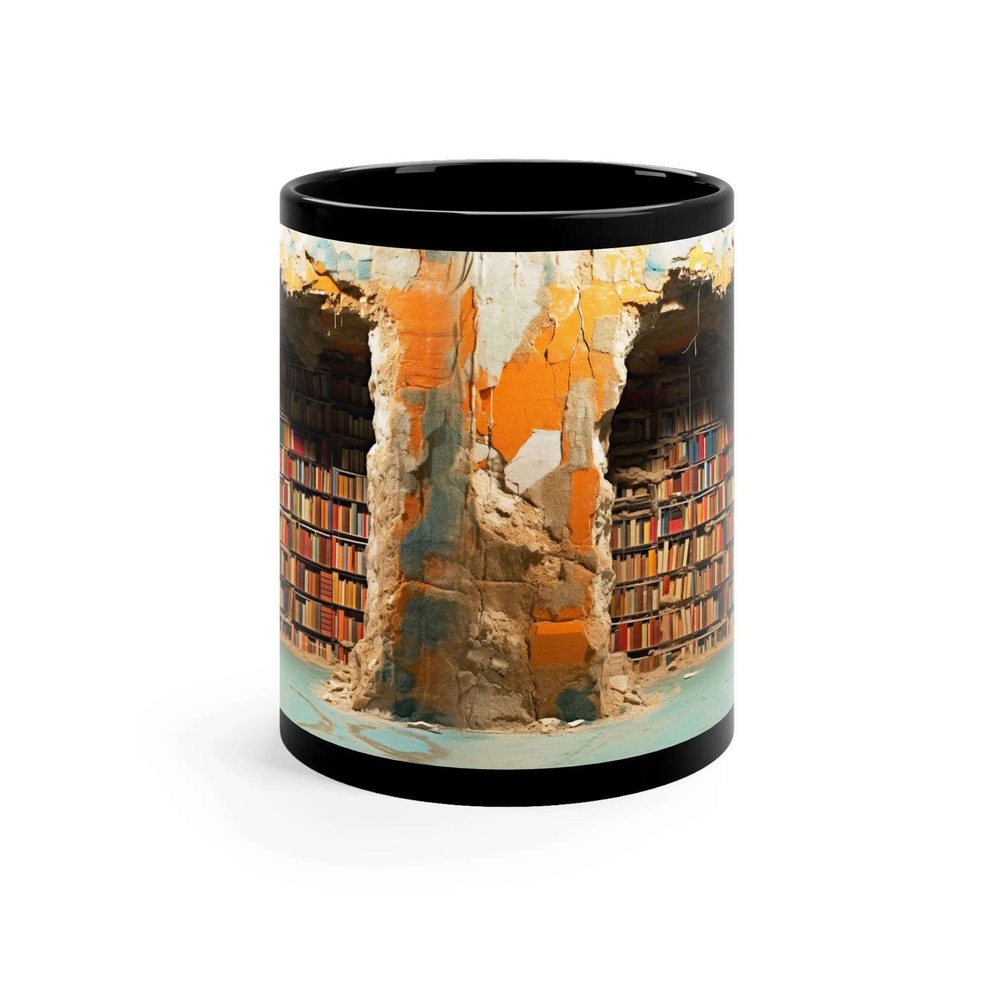 AMAZING 3D LIBRARY - BOOK LOVER COLLECTION #11 - MUGSCITY - Free Shipping