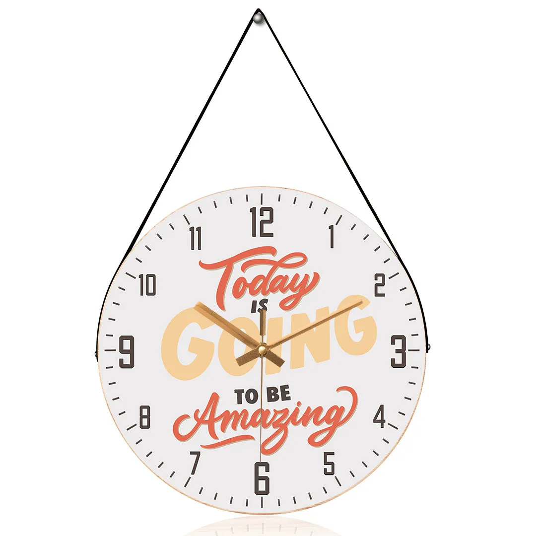 Amazing inspirational wall clock