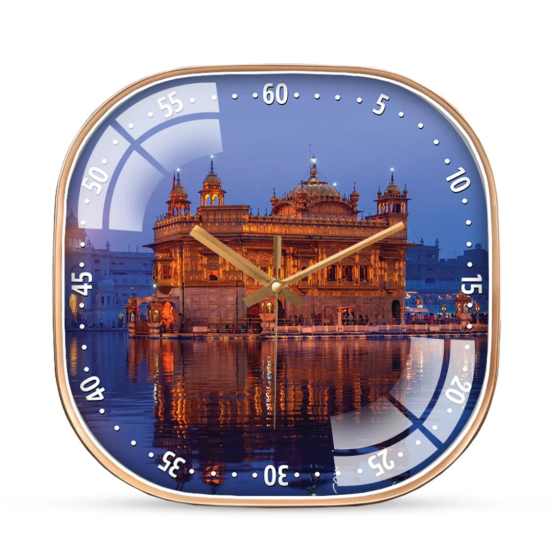 Amritsar sikhism wall clock