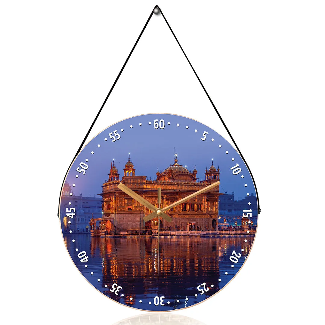 Amritsar sikhism wall clock