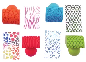 Animal Print Rocker Stampers pk 4