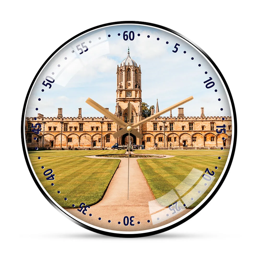 Architecture tom tower oxford wall clock