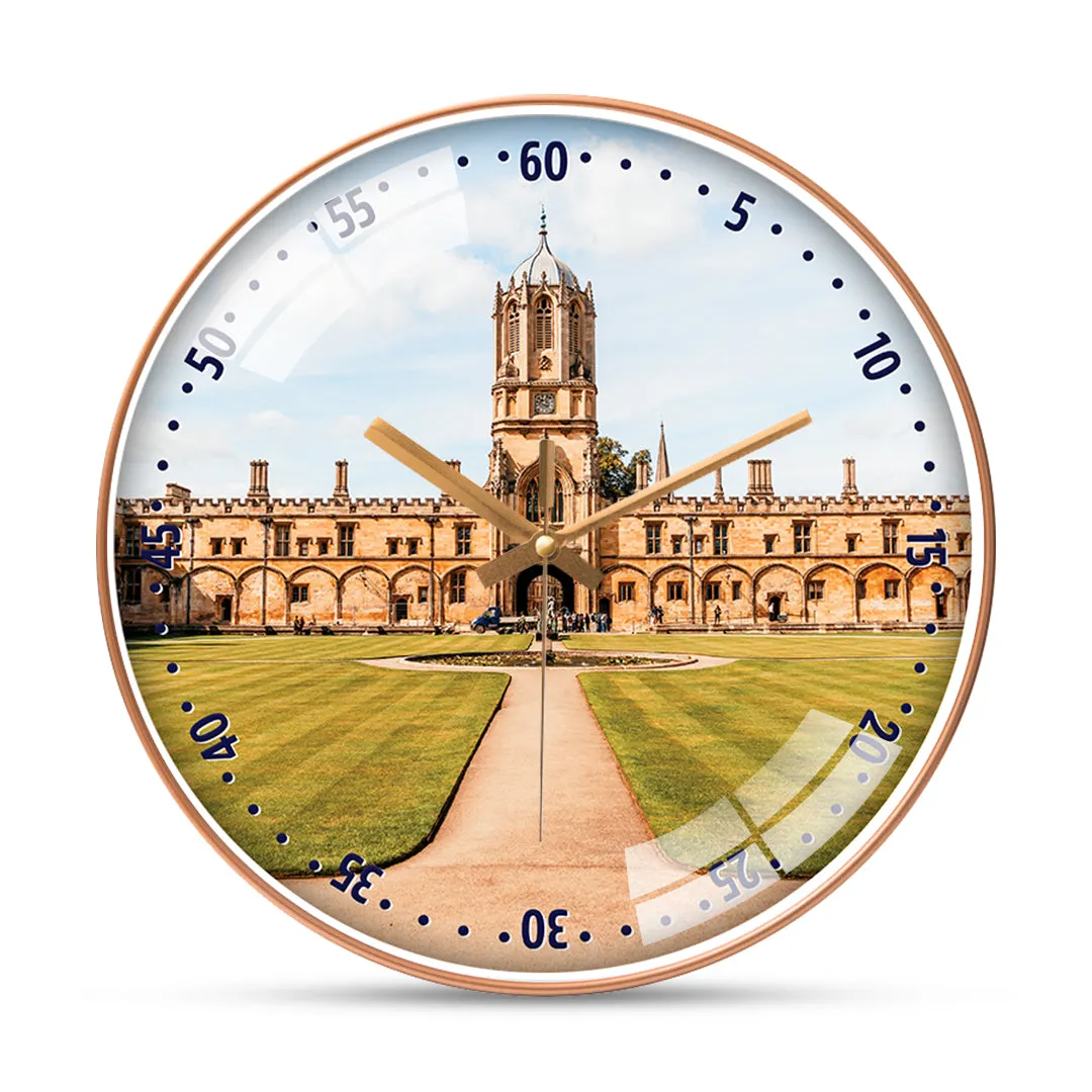 Architecture tom tower oxford wall clock