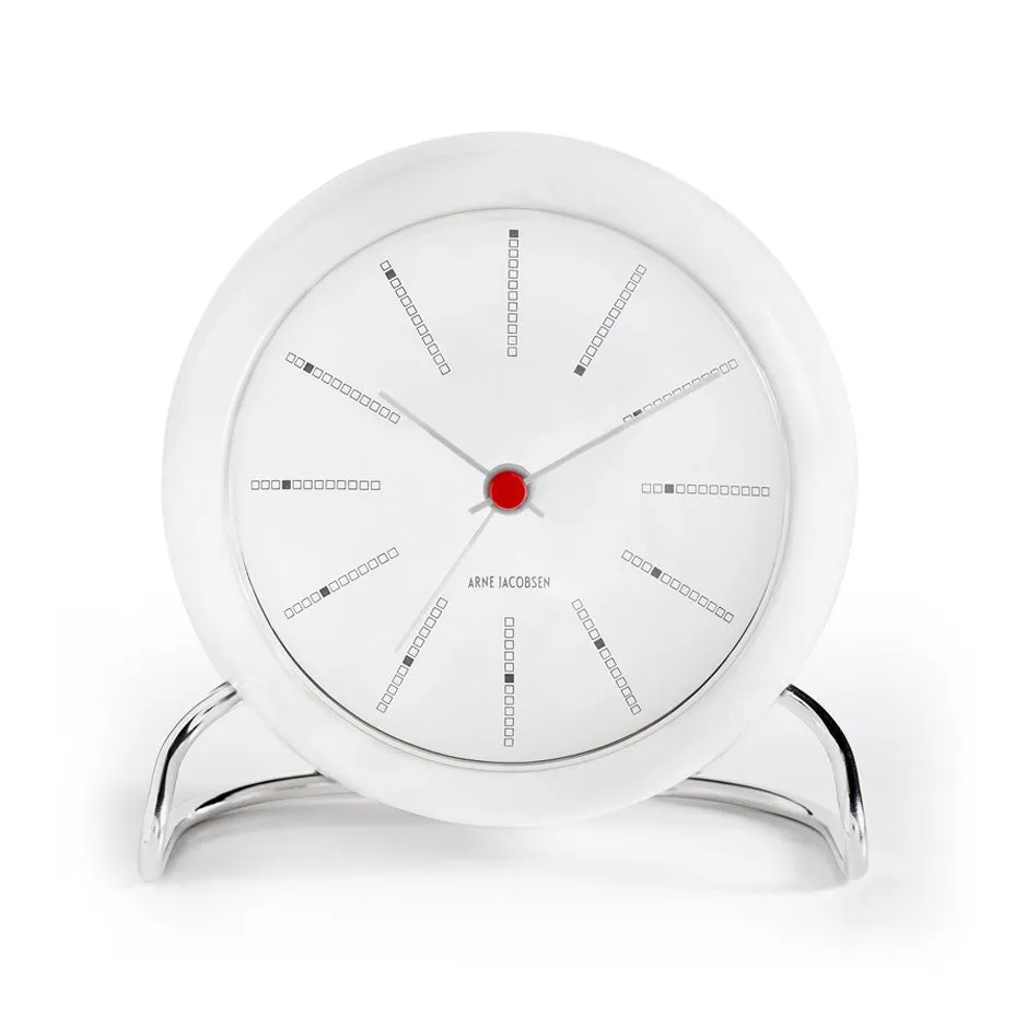 Arne Jacobsen - Banker's Alarm Clock - White