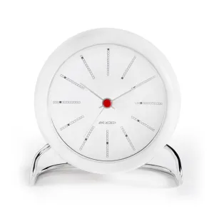 Arne Jacobsen - Banker's Alarm Clock - White