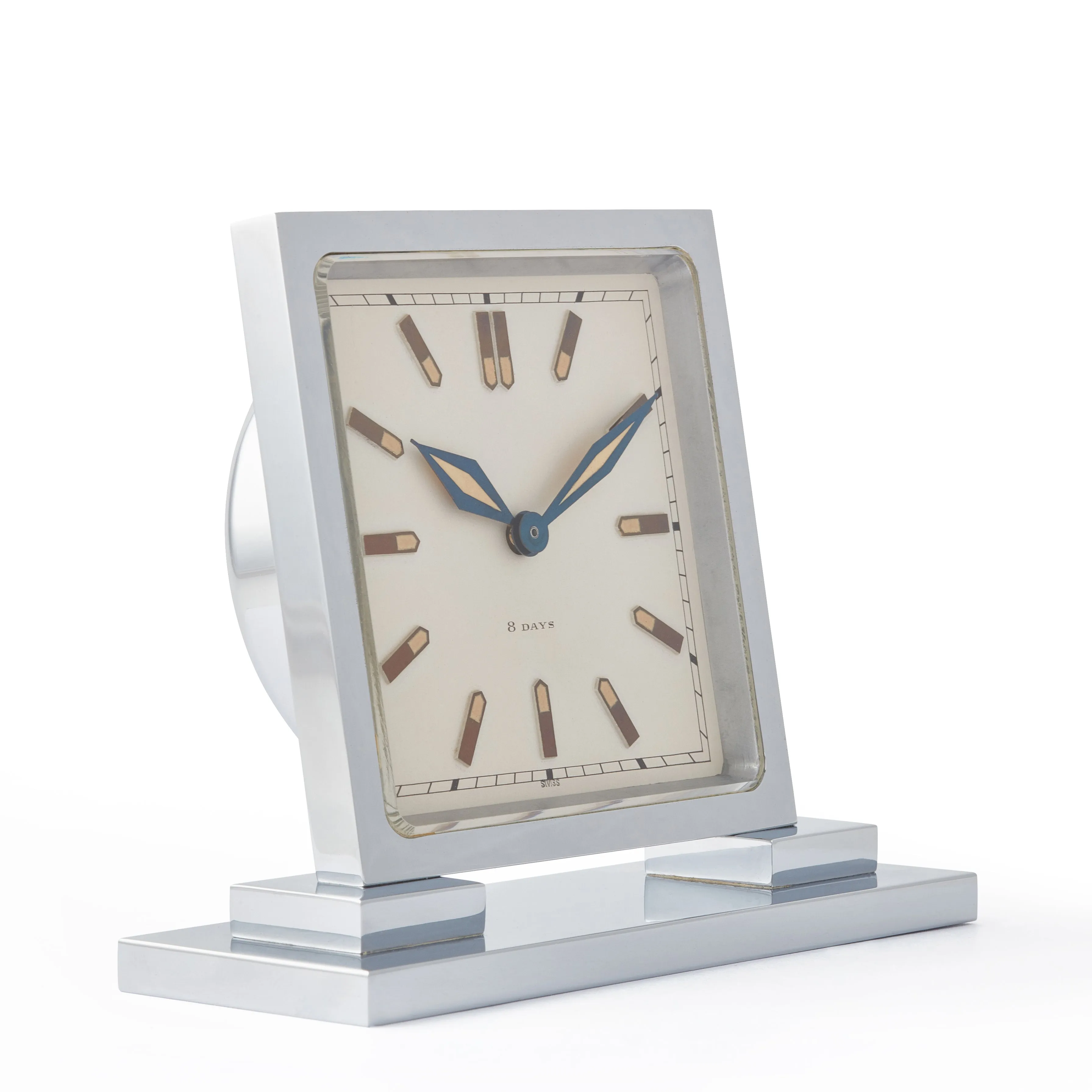 Art Deco Table Clock | English-made | Swiss movement