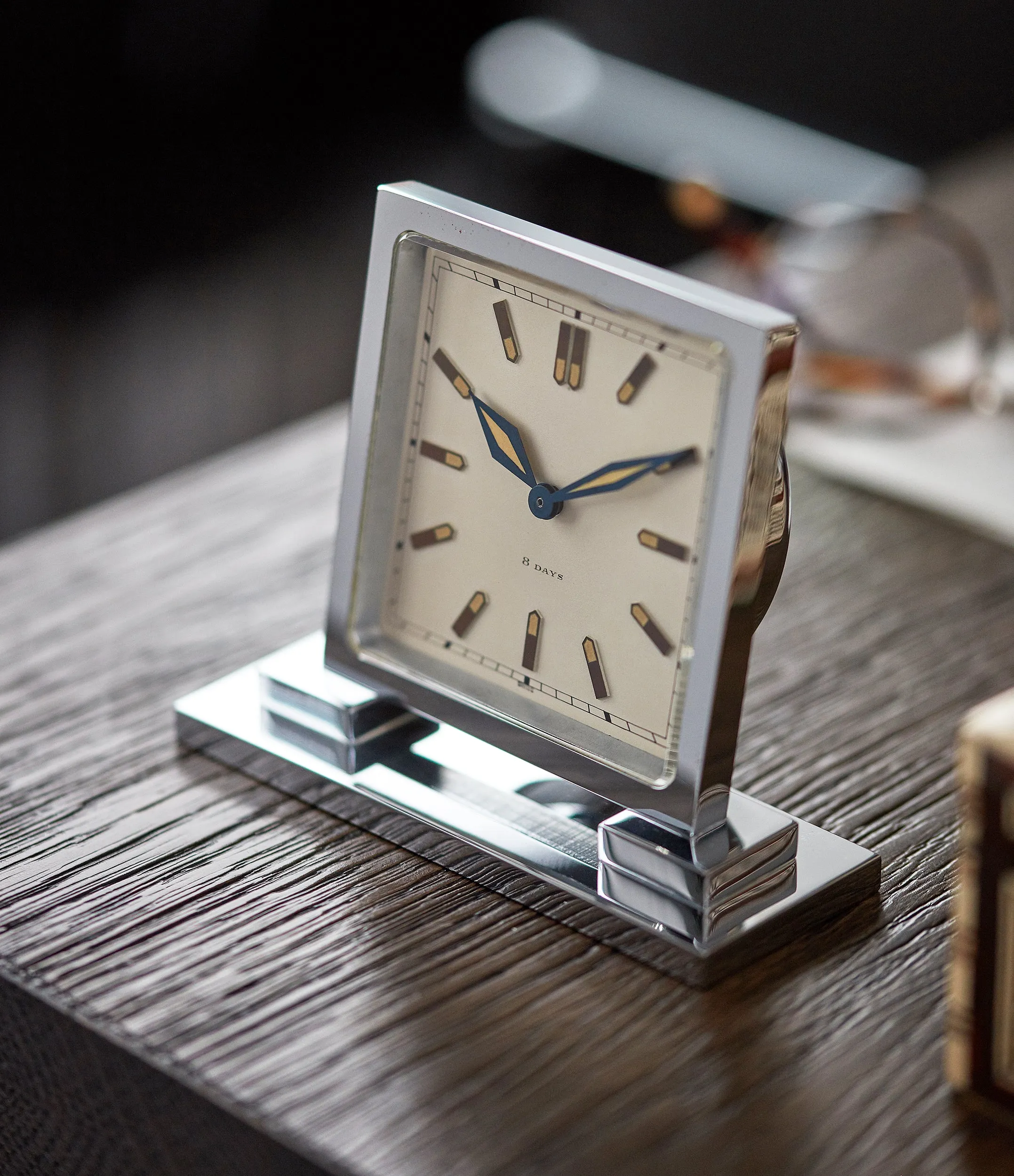 Art Deco Table Clock | English-made | Swiss movement