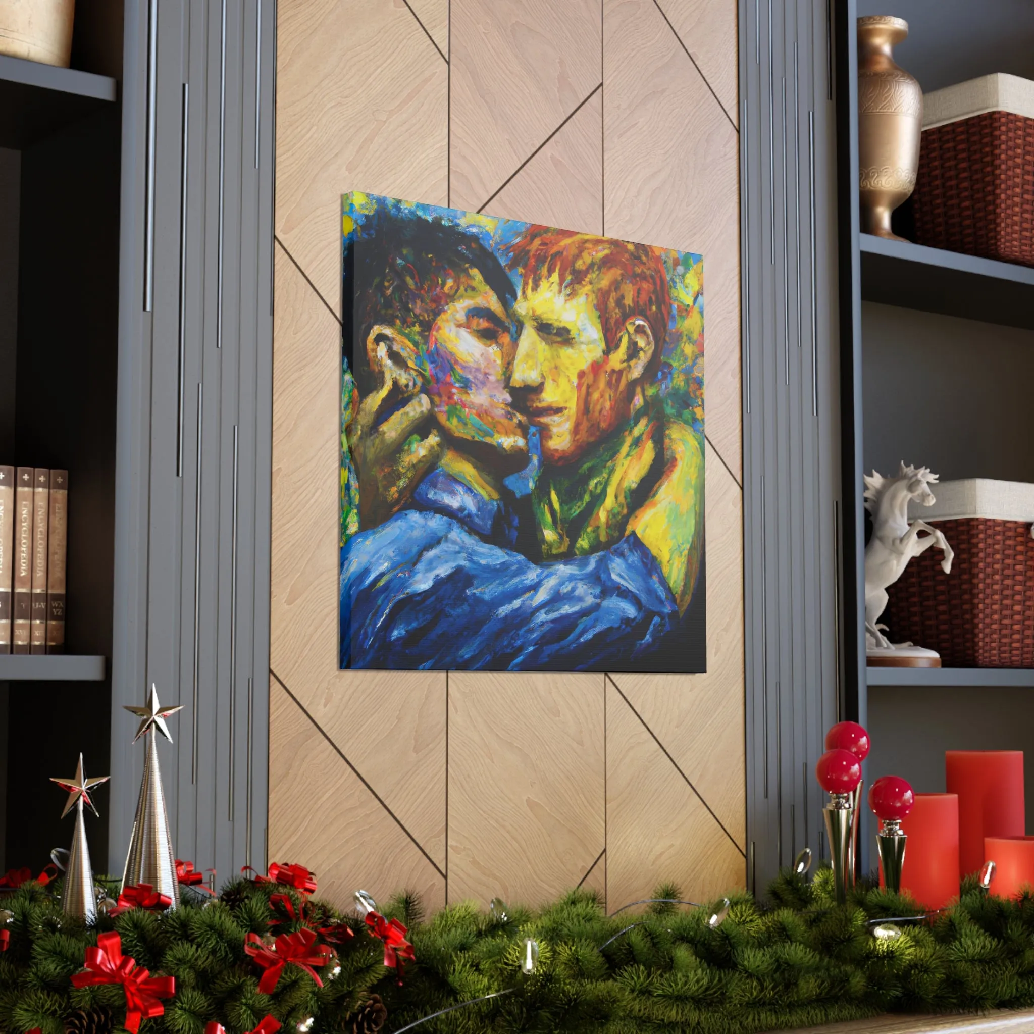 AuroraArtista - Gay Couple Wall Art