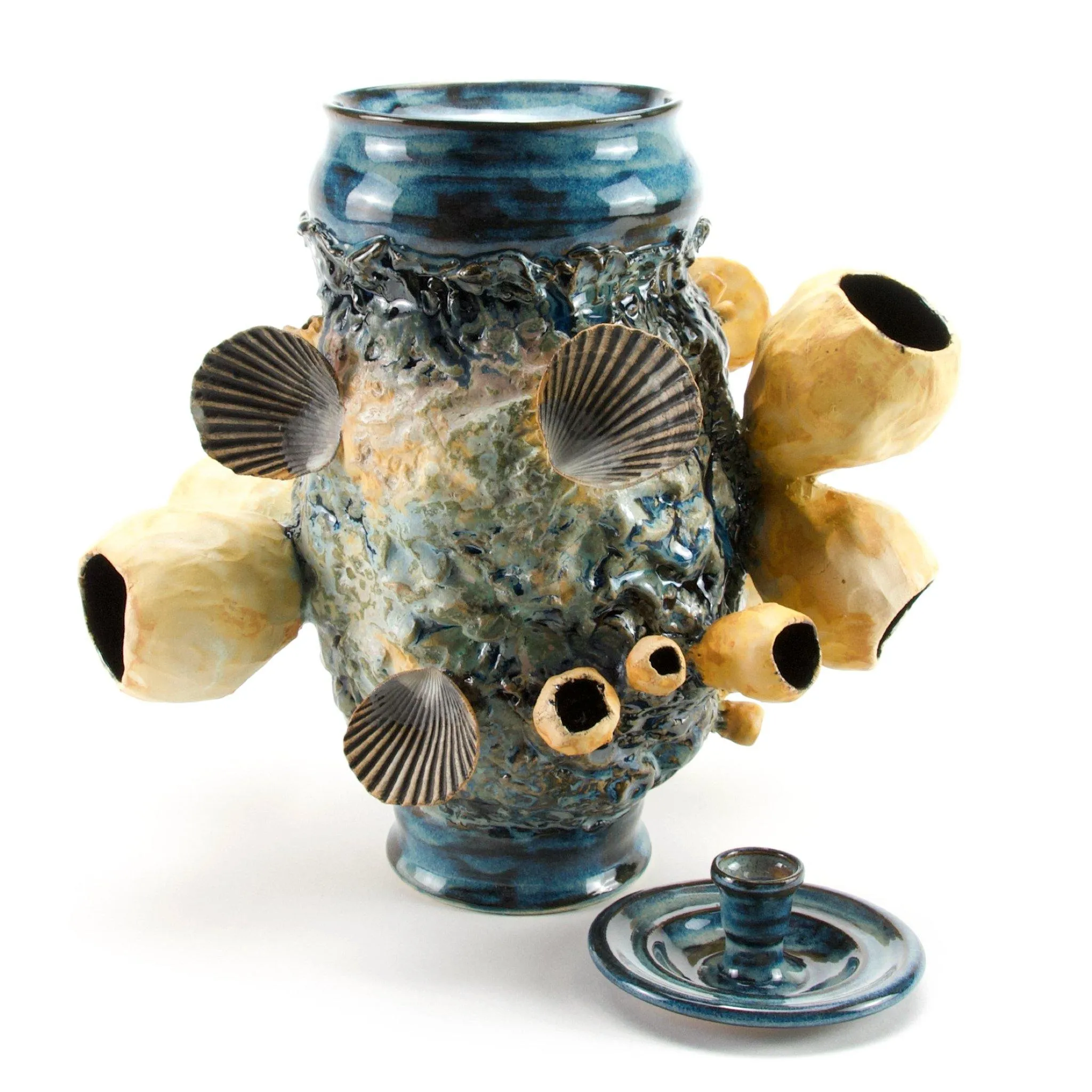 Barnacle Jar with Lid - Low Tide