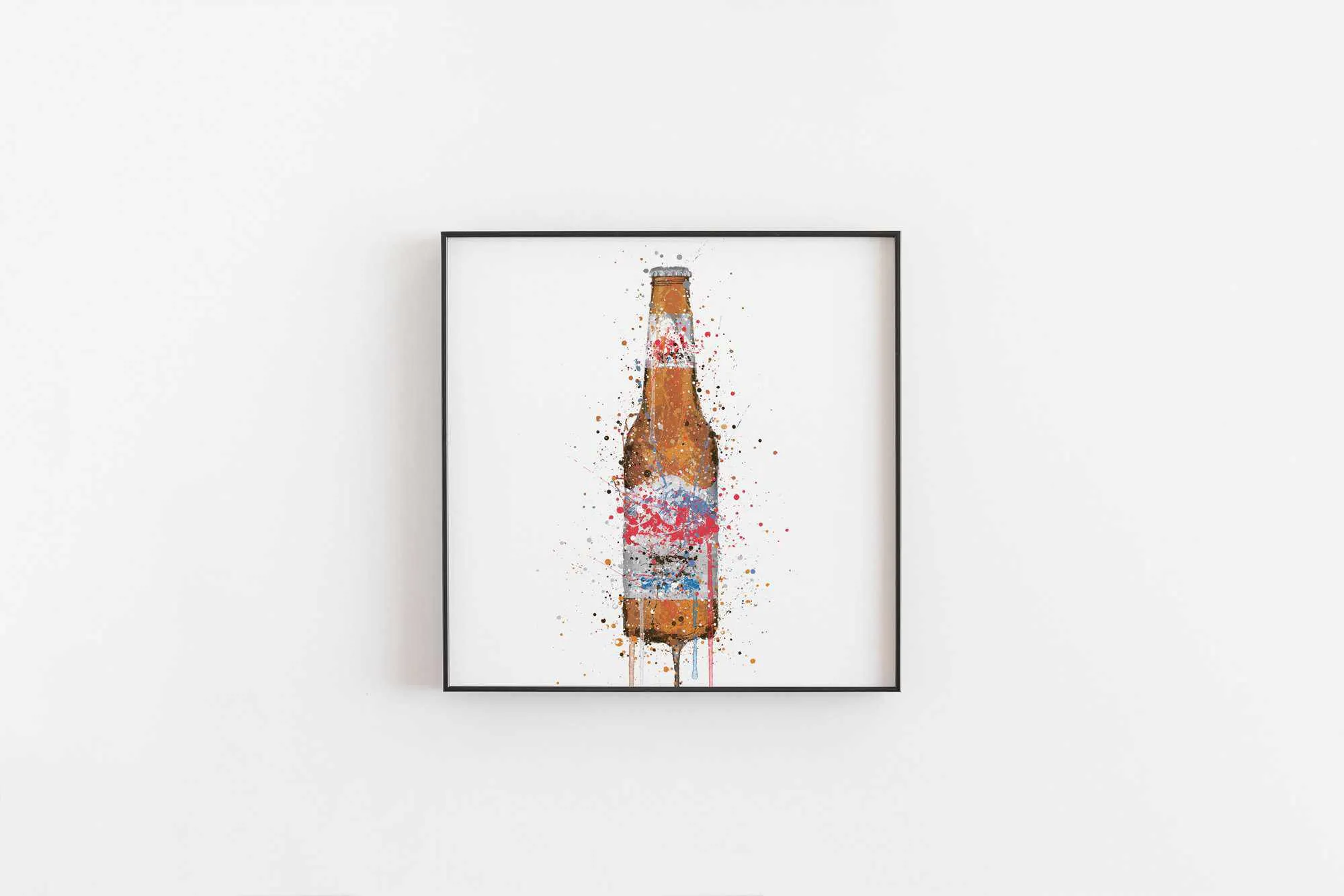 Beer Bottle Wall Art Print ‘Summit’