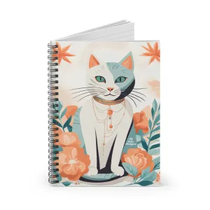 Bella Whiskers, Spiral Notebook Journal - Write in Style