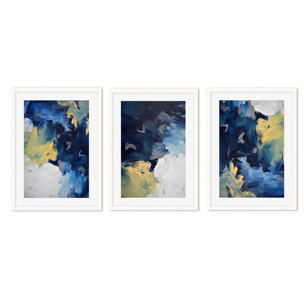 Blended Abstract Landscape - Print Set Of 3