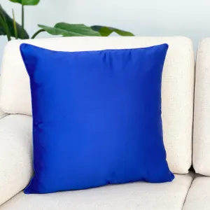 Classic Blue Solid Pillow