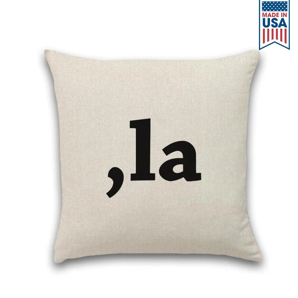 Comma la Square Pillow PIL653