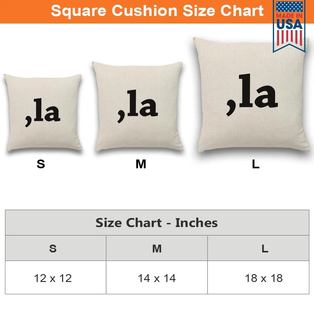 Comma la Square Pillow PIL653