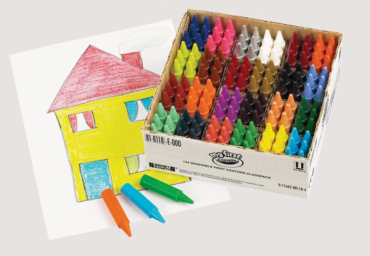 Crayola My First Crayon Assortment pk 144