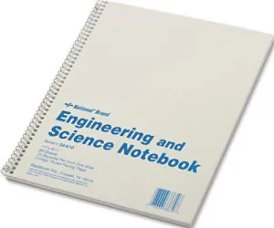 Engineering & Science Notebook' College Rule' Ltr' We' 60 Sheets/Pad