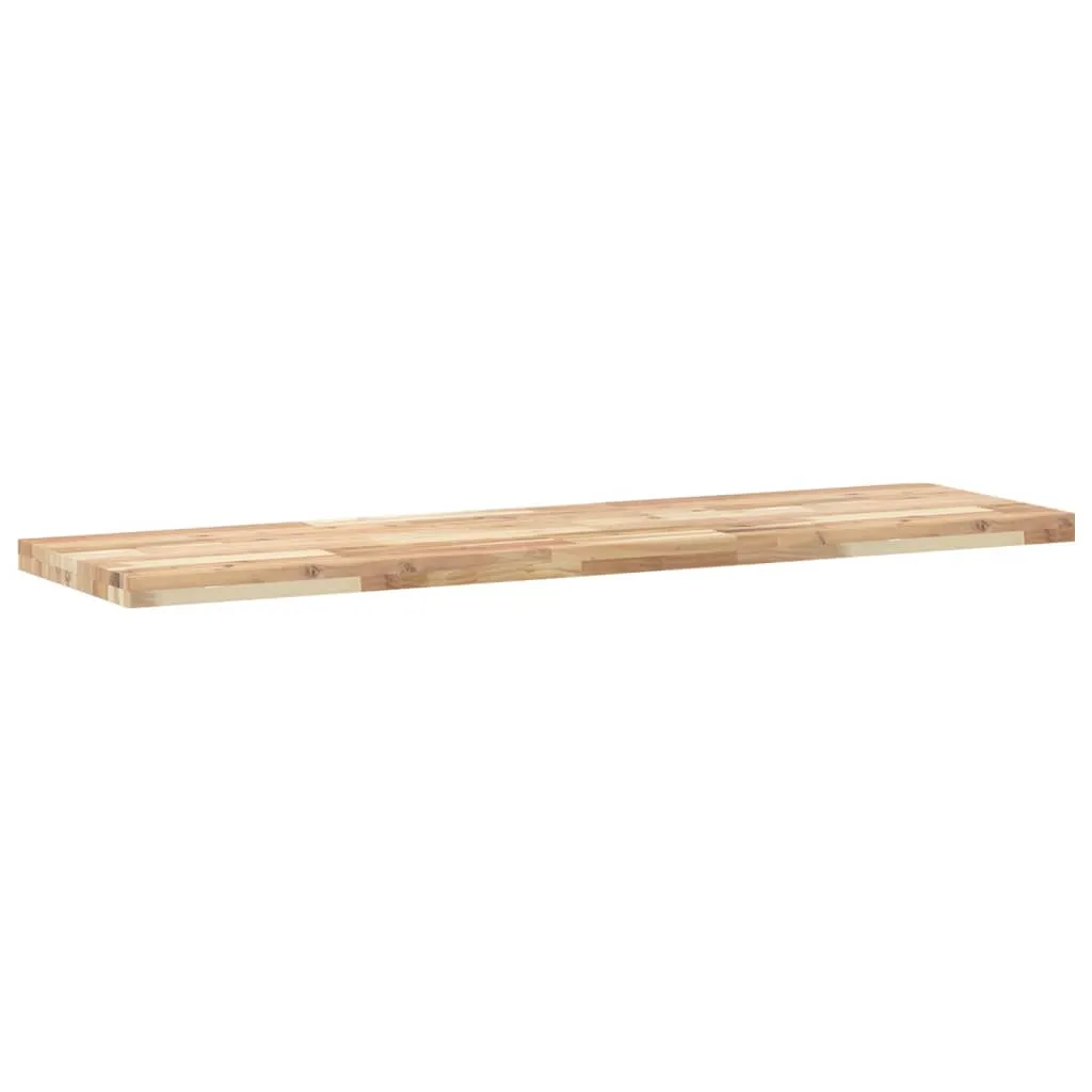 Floating Shelves 3 pcs 120x40x4 cm Untreated Solid Wood Acacia