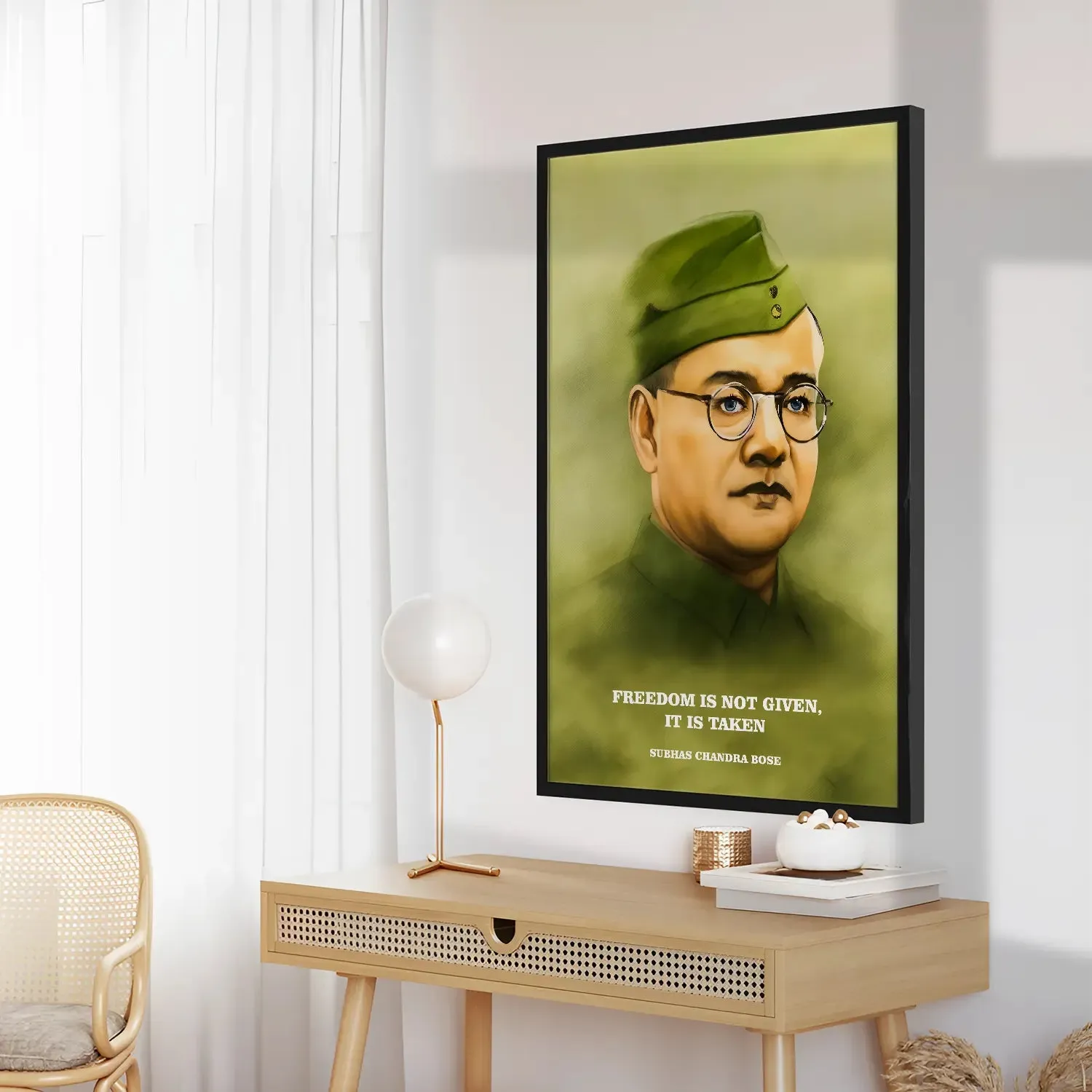 Freedom is Taken, Not Given - Netaji Subhash Chandra Bose