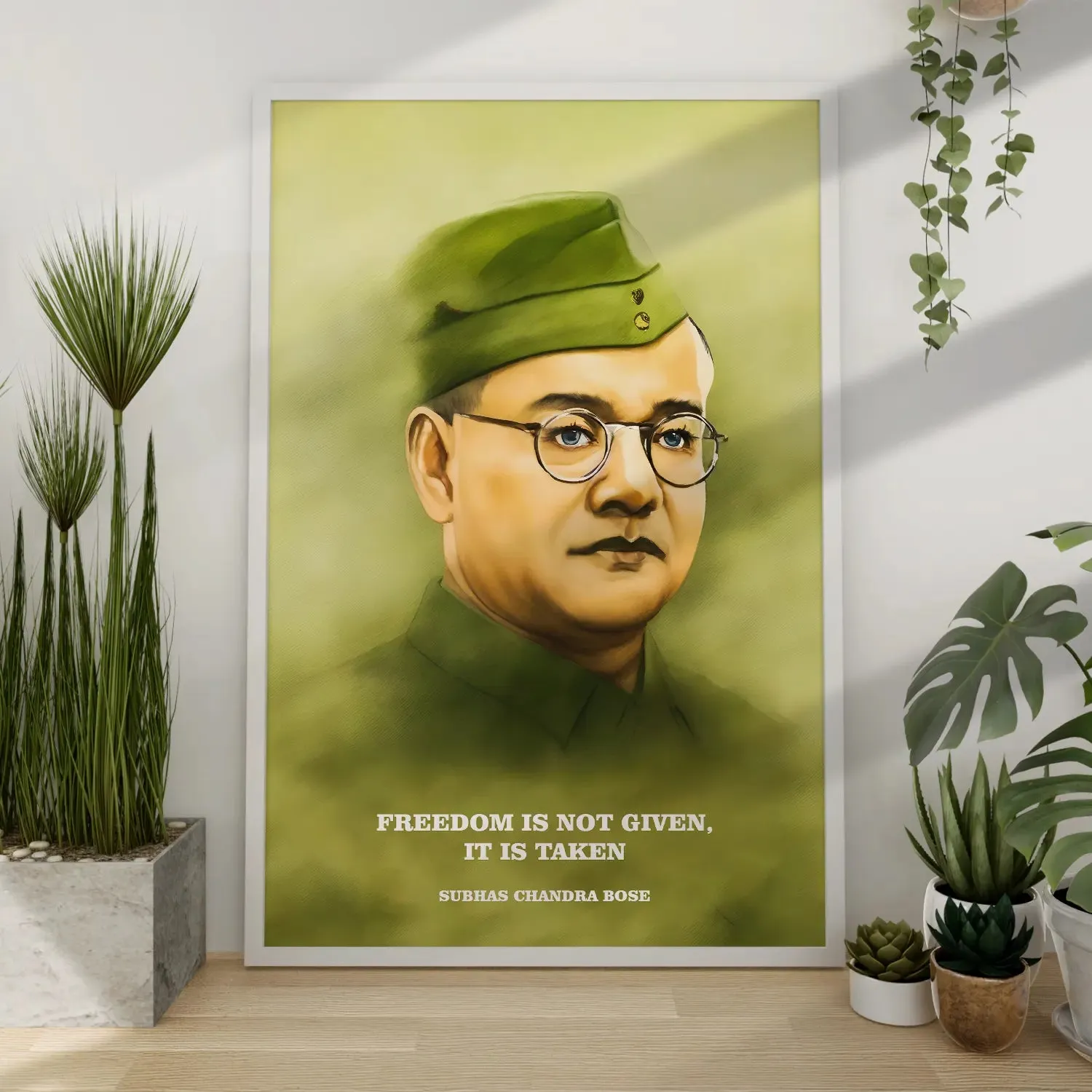 Freedom is Taken, Not Given - Netaji Subhash Chandra Bose