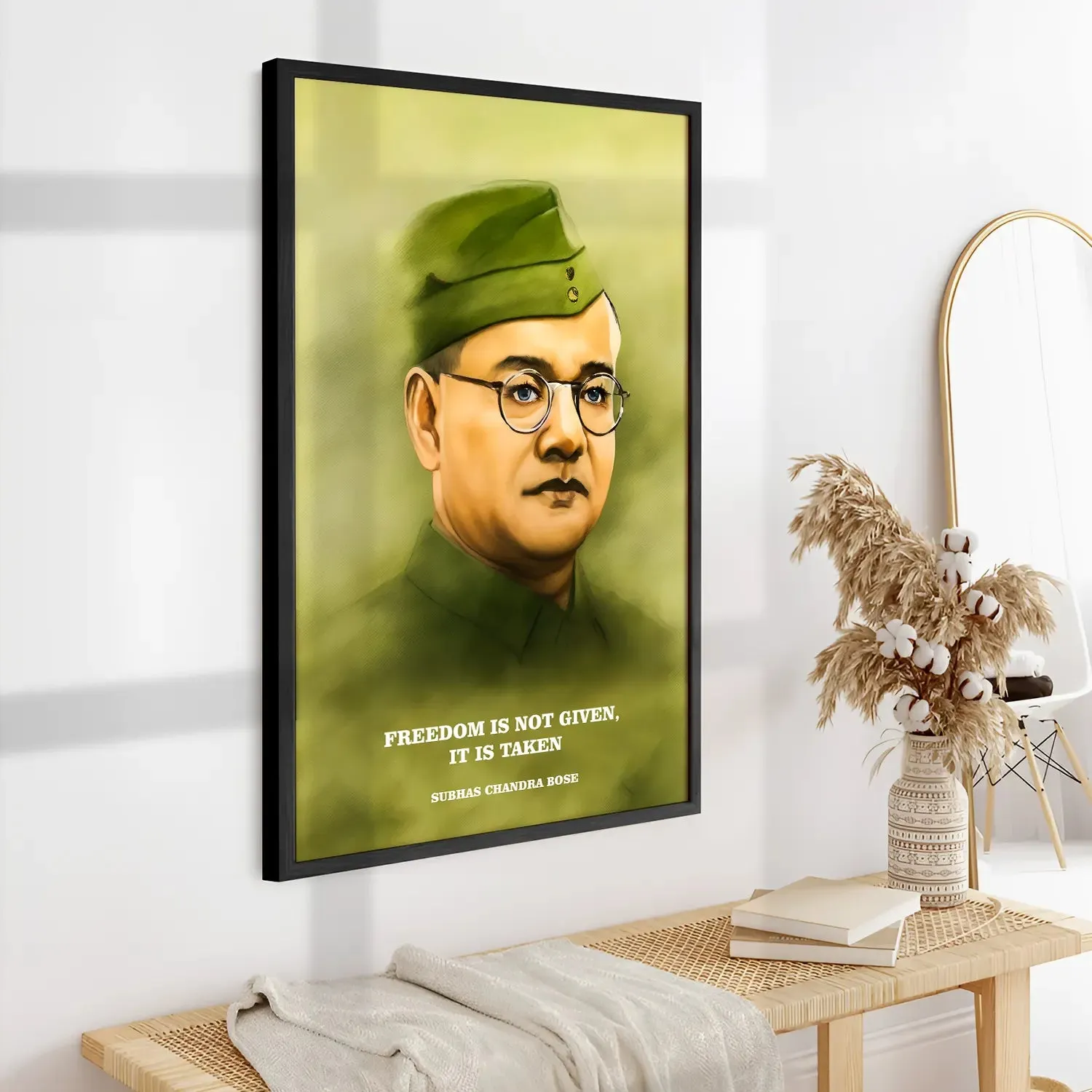 Freedom is Taken, Not Given - Netaji Subhash Chandra Bose