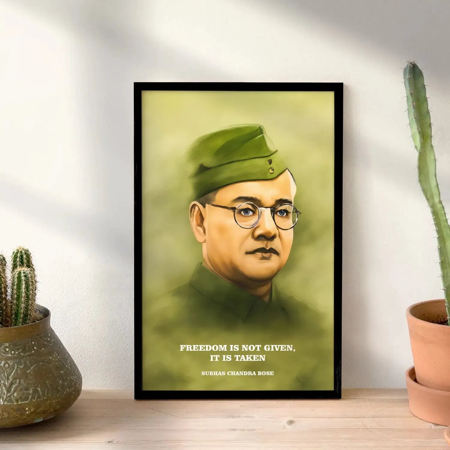 Freedom is Taken, Not Given - Netaji Subhash Chandra Bose