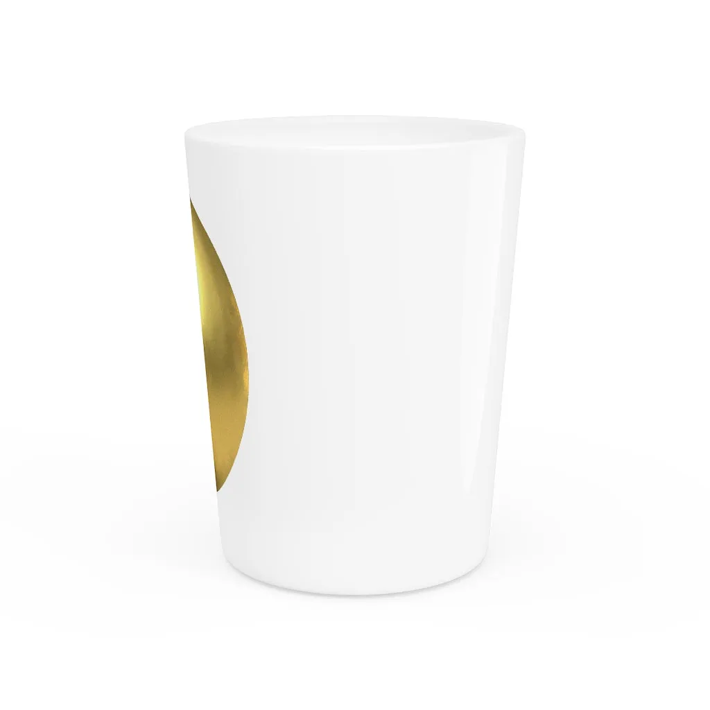 Gold Material Shot Glass