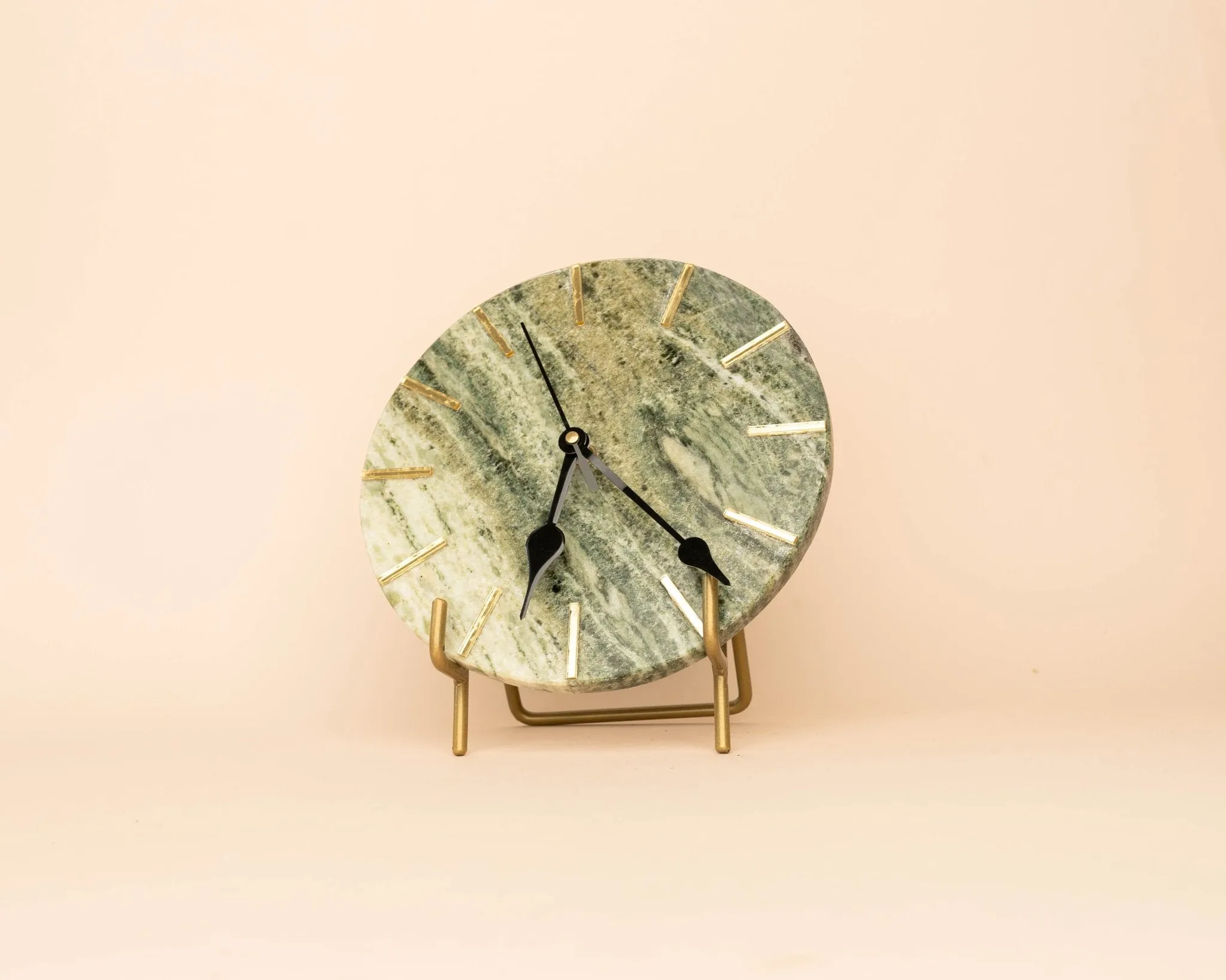 Green Agate Clock