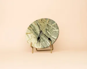 Green Agate Clock