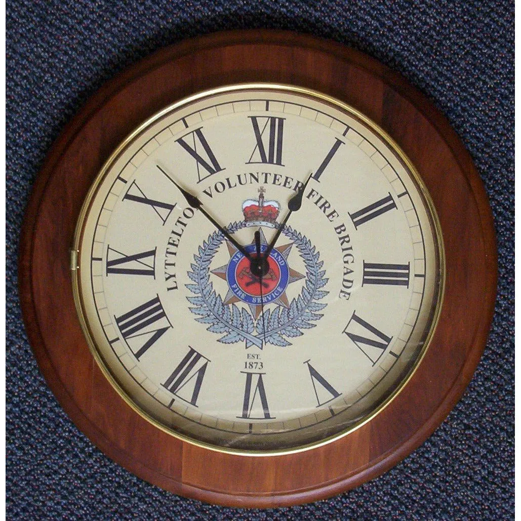 Handcrafted Post Office Clock (Large size) – NZ Made with Timeless Style