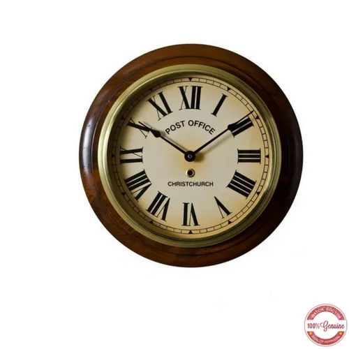 Handcrafted Post Office Clock (Large size) – NZ Made with Timeless Style