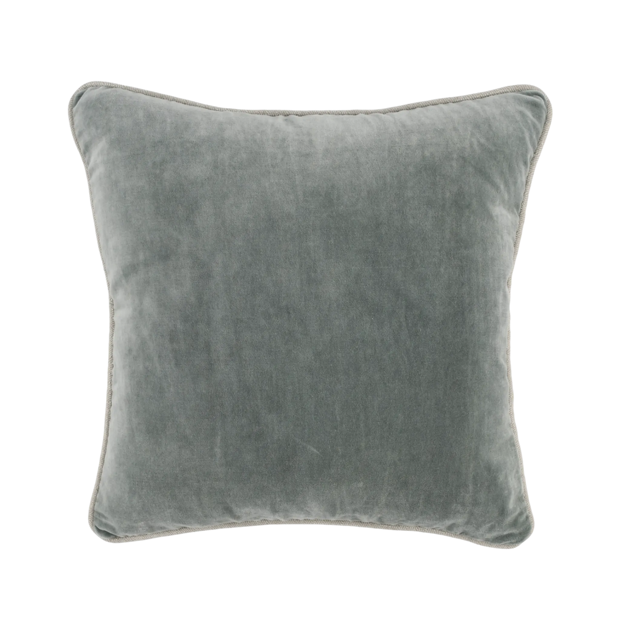 Heirloom Velvet Pillow in Bay Green