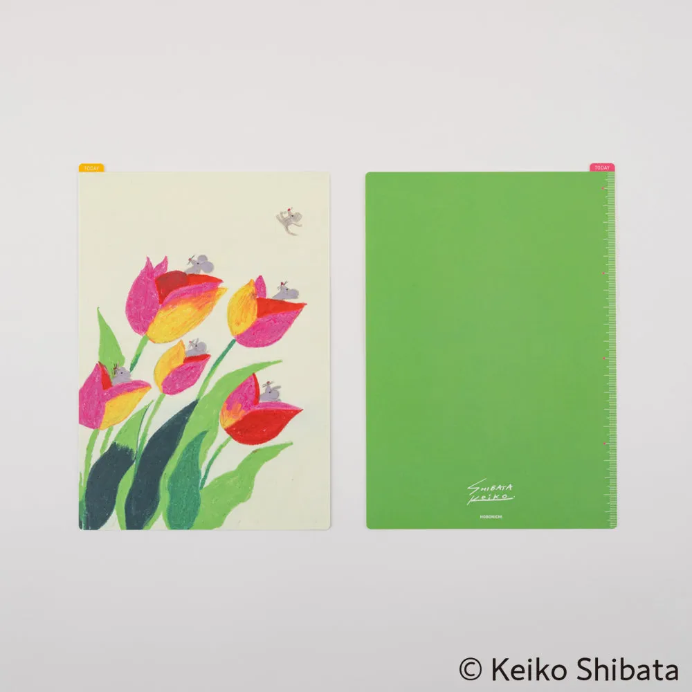 [Hobonichi Pencil Board] Swaying Tulips (A5)