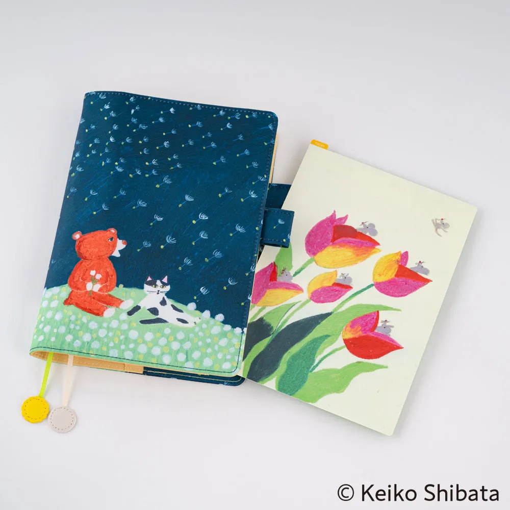 [Hobonichi Pencil Board] Swaying Tulips (A5)