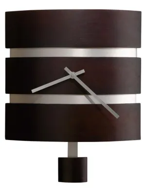 Howard Miller Morrison Pendulum Wall Clock - Minimalist -  Coffee Finish