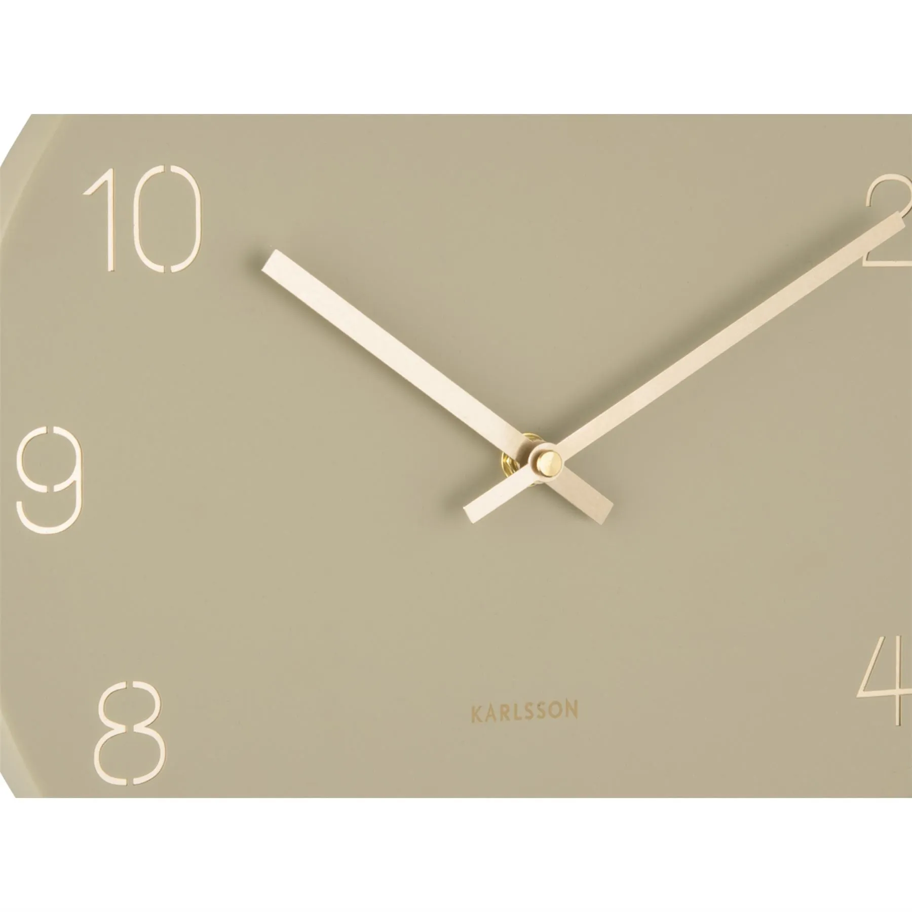 Karlsson Charm Engraved Numbers Small 30cm  Wall Clock