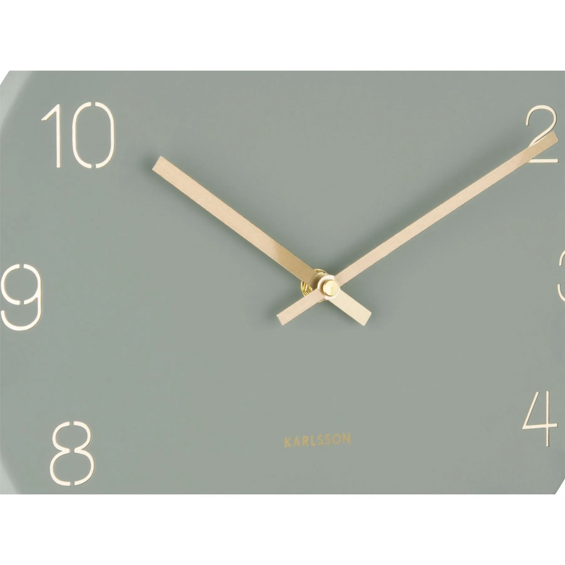 Karlsson Charm Engraved Numbers Small 30cm  Wall Clock