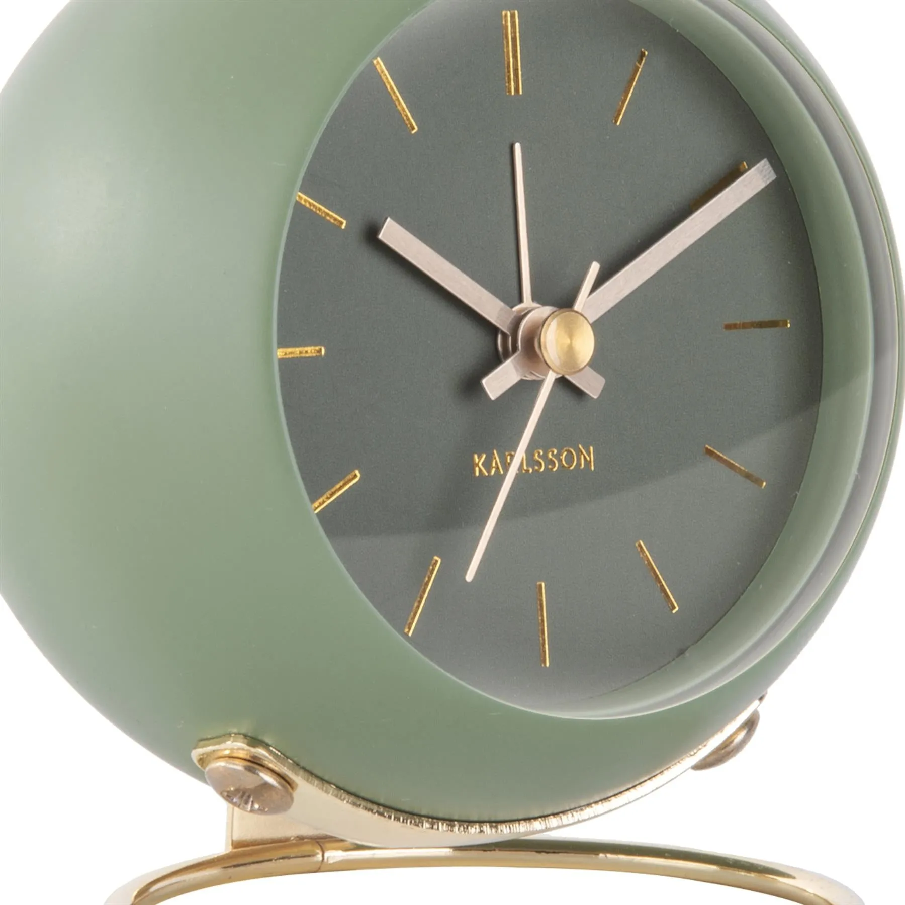 Karlsson Globe Alarm Clock with Silent Movement