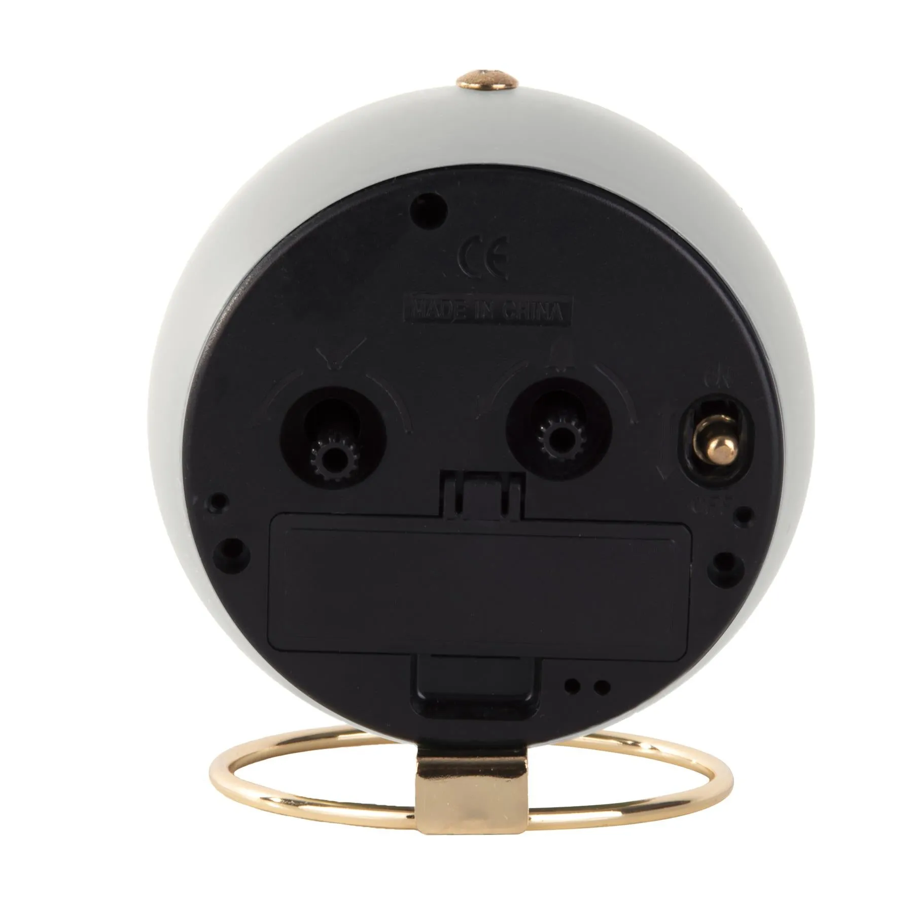 Karlsson Globe Alarm Clock with Silent Movement